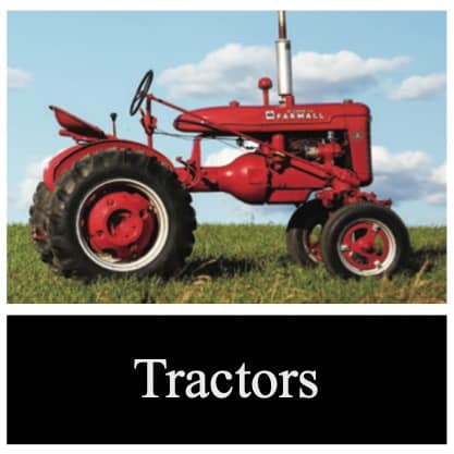 classic car insurance - tractors